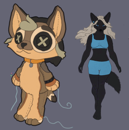 Quill and Siobhan by Folfylicious